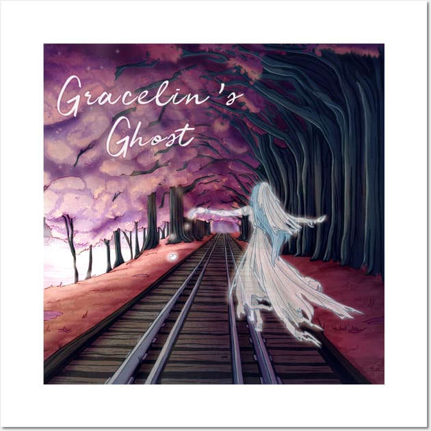 Gracelin's Ghost Wall Art by Tihara